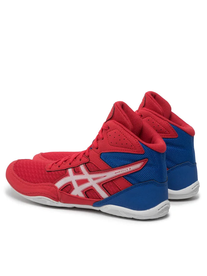 Asics Matflex 6 GS zapatillas de lucha infantiles, rojas