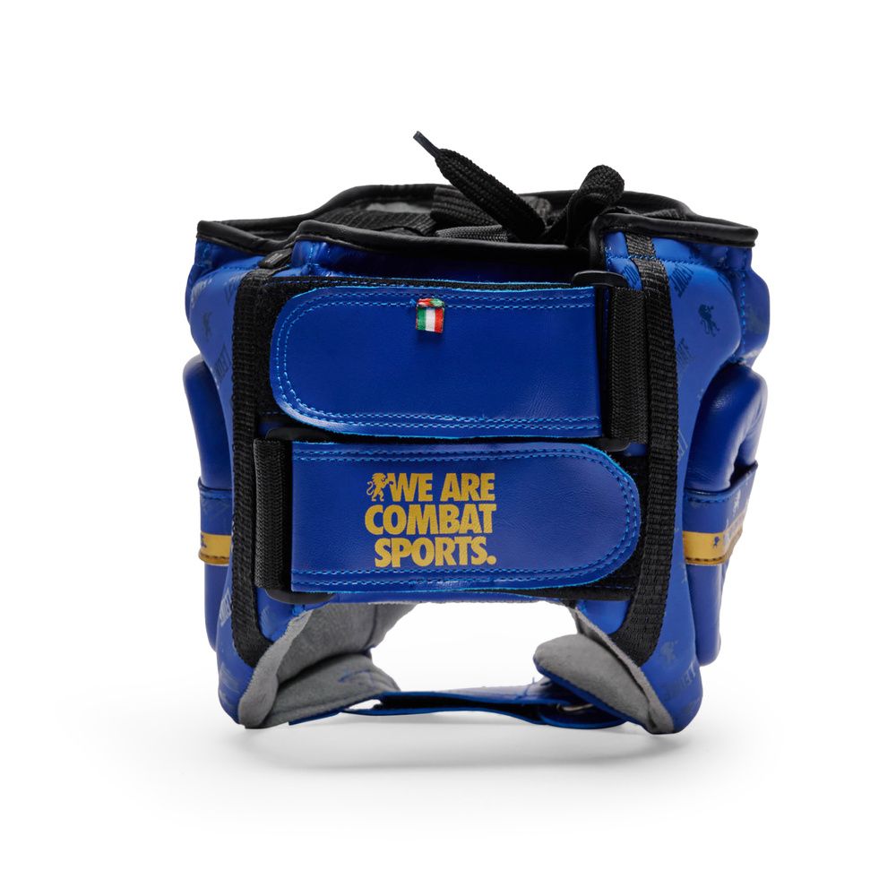 Leone DNA casco de boxeo de entrenamiento, azul