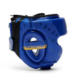 Leone DNA casco de boxeo de entrenamiento, azul