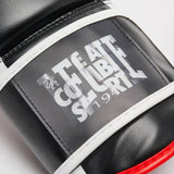 Leone Wacs guantes de boxeo, negros