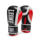Leone Wacs guantes de boxeo, negros