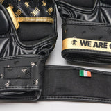 Leone DNA guantes MMA, negros