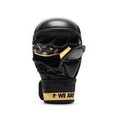Leone DNA guantes MMA, negros