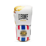 Leone Thai Style guantes de boxeo, blancos