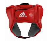 Adidas IBA casco de boxeo, rojo