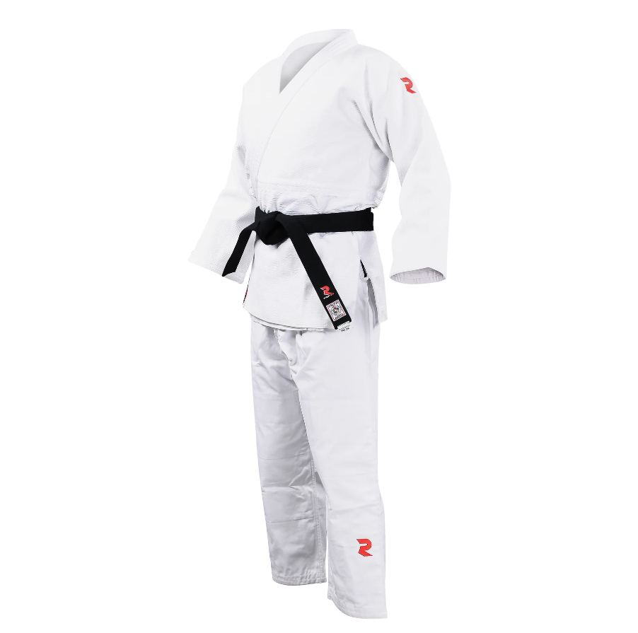 Fight Art Shogun IJF Slim Fit JU kimono 730g, blanco