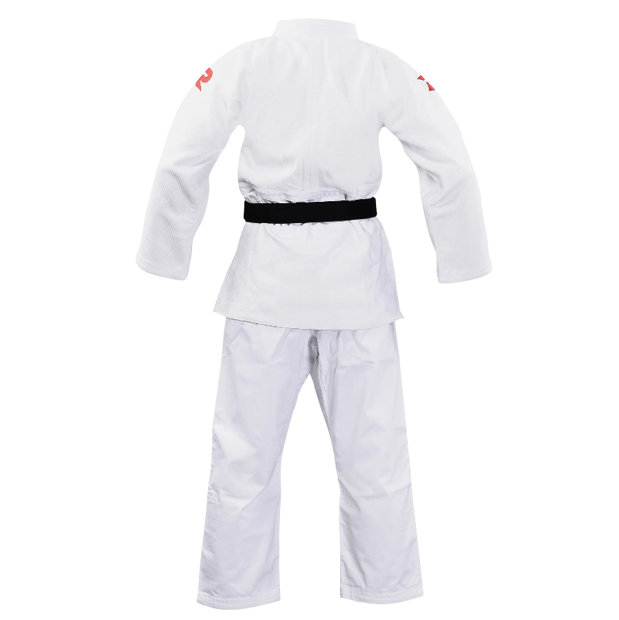 Fight Art Shogun IJF Slim Fit JU kimono 730g, blanco