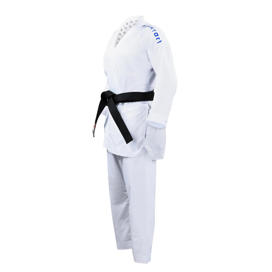 Fight Art Sempai WKF KA kimono 120g, caracteres azules