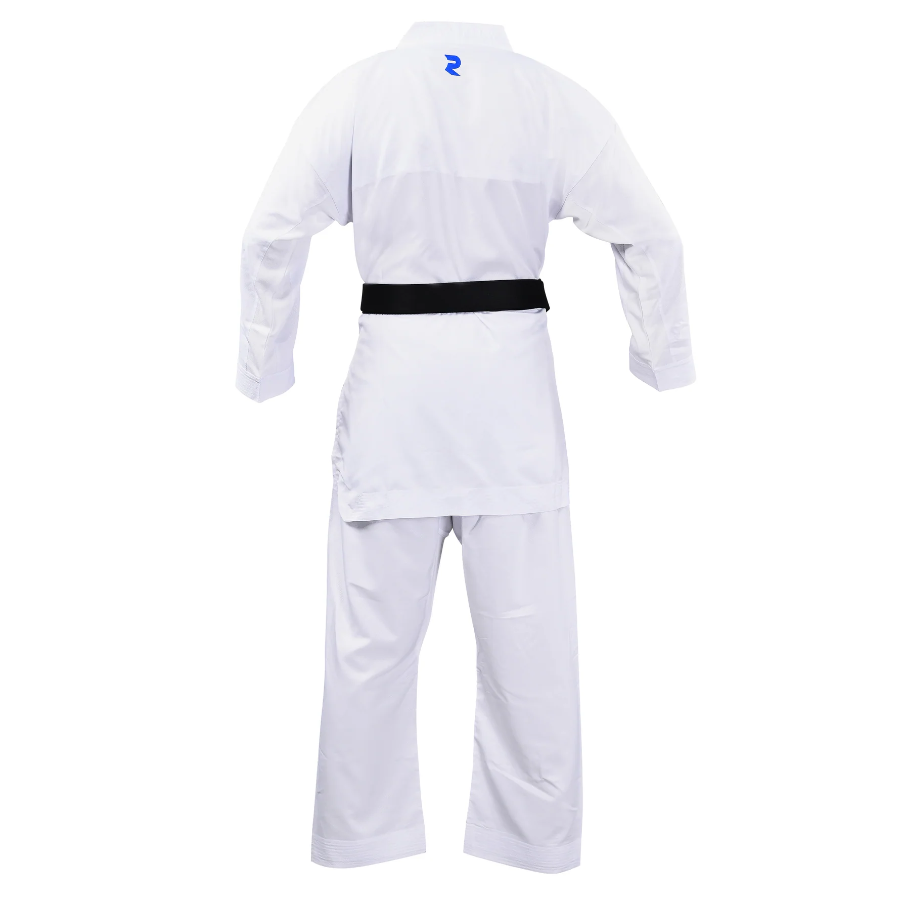 Fight Art Sempai WKF KA kimono 120g, caracteres azules