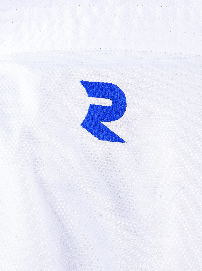 Fight Art Sempai WKF KA kimono 120g, caracteres azules