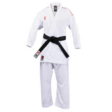 Fight Art Sempai WKF KA kimono 120g, caracteres rojos