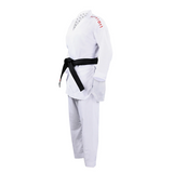 Fight Art Sempai WKF KA kimono 120g, caracteres rojos