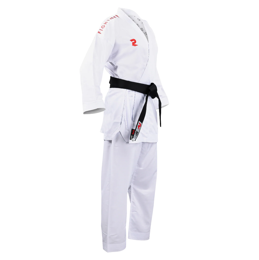 Fight Art Sempai WKF KA kimono 120g, caracteres rojos