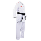 Fight Art Sempai WKF KA kimono 120g, caracteres rojos