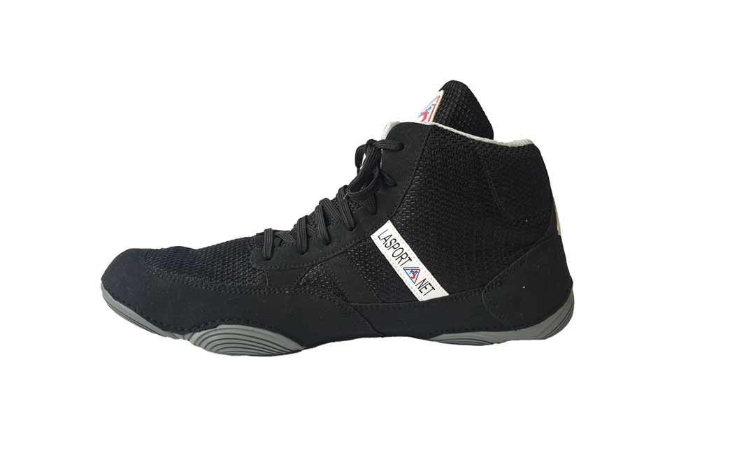 La Sport zapatillas de lucha, negras