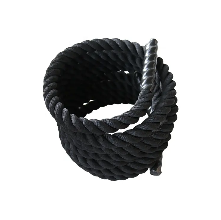Katsudo Battle Rope cuerda de entrenamiento, negra