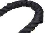 Katsudo Deflex funda protectora para cuerda de entrenamiento, negra