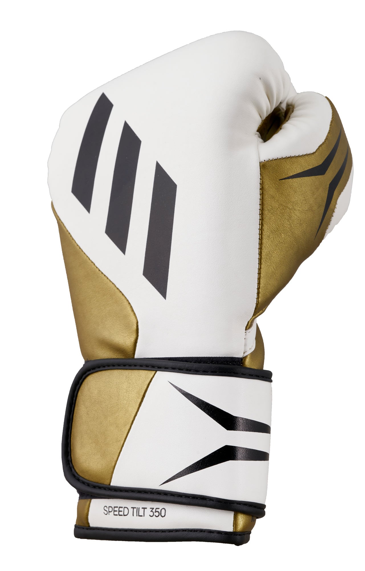 Adidas SPEED TILT 350V Pro boxerské rukavice, bielo-zlatá
