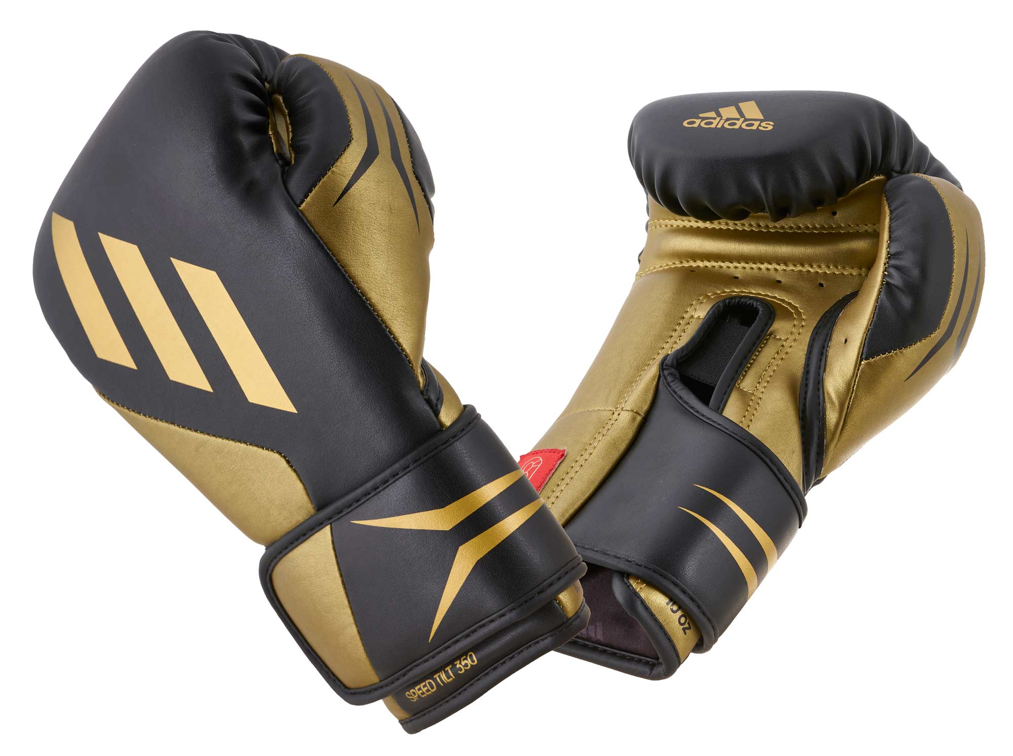 Adidas SPEED TILT 350V Pro boxerské rukavice, čierno-zlatá