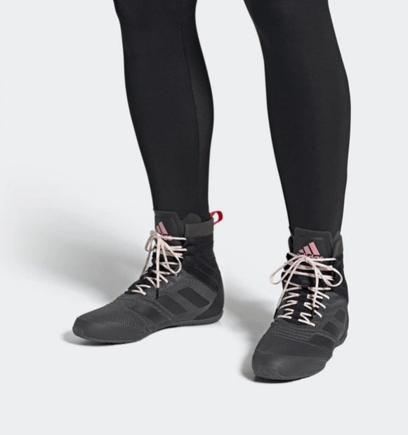 Adidas Speedex 18 zapatillas de boxeo, negra