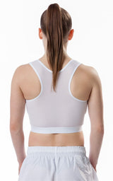 Tokaido WKF set de camiseta con protector de pecho, blanco