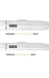 Tokaido Youth WKF protector de cuerpo infantil, blanco
