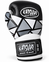 Katsudo Kink guantes de boxeo, negros