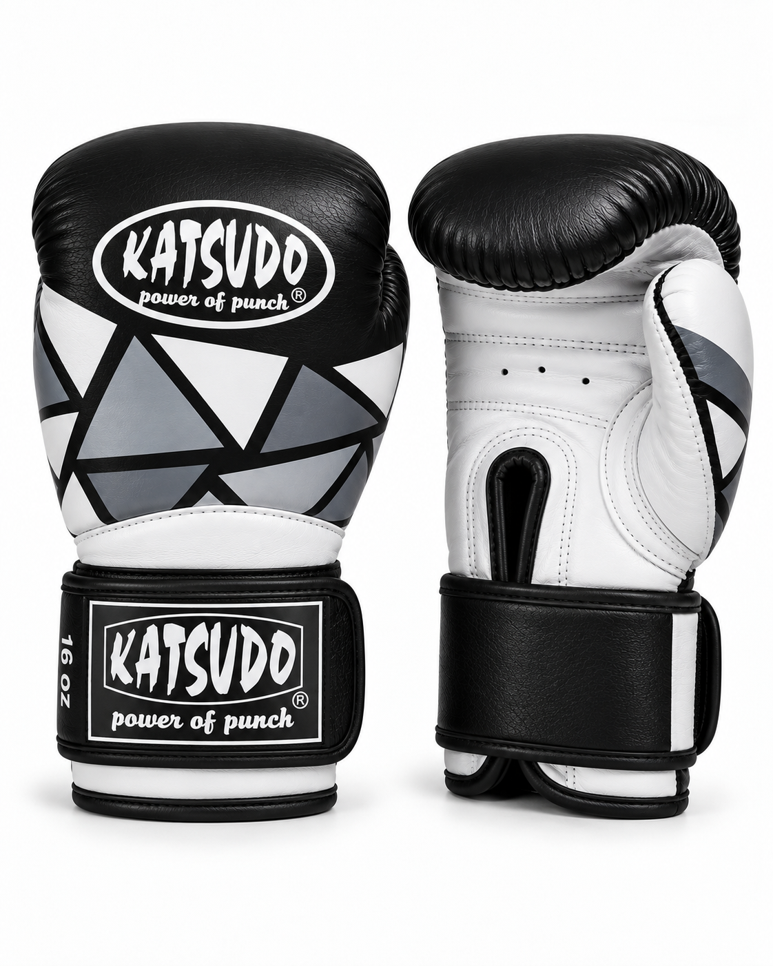 Katsudo Kink guantes de boxeo, negros