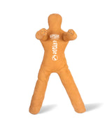 Katsudo Slamboy maniquí de lucha de dos piernas de cuero, amarillo