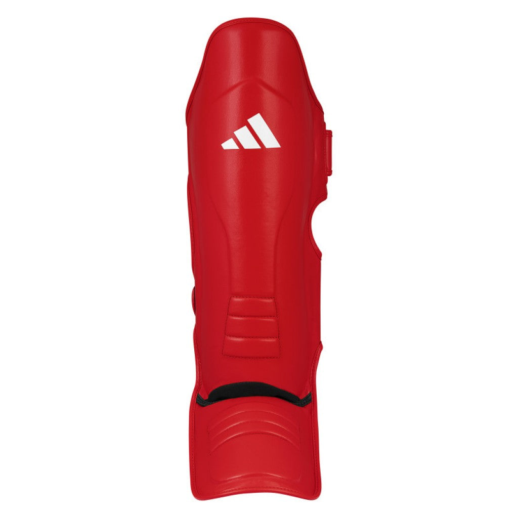 Adidas Wako protector de espinillas y empeine, rojo
