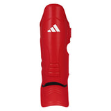 Adidas Wako protector de espinillas y empeine, rojo