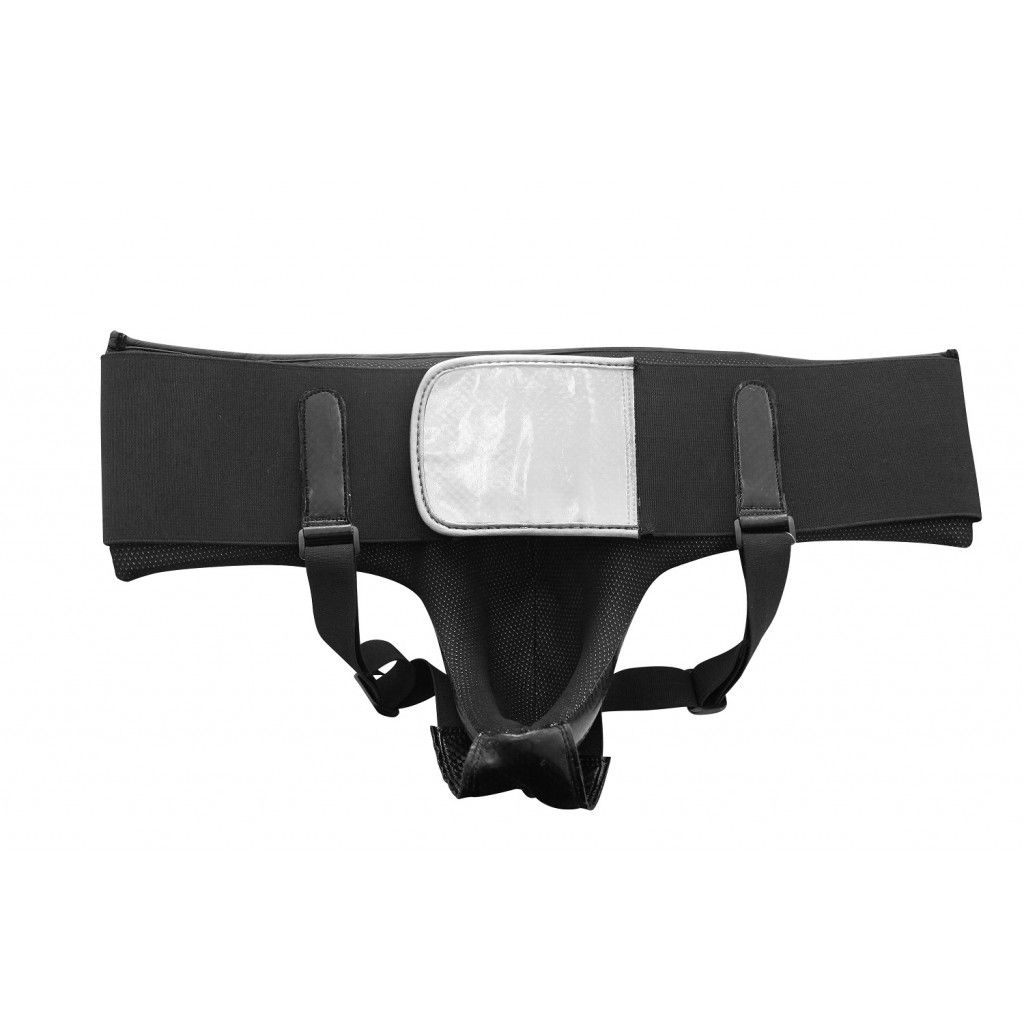 Adidas Hybrid Pro suspensorio, negro-blanco