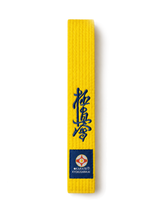 Katsudo cinturón de karate Kyokushin, amarillo
